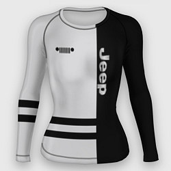 Рашгард женский Jeep, цвет: 3D-принт