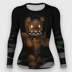 Женский рашгард Minecraft: Freddy FNAF