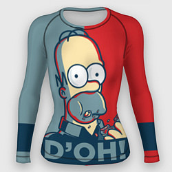 Женский рашгард Homer Simpson DOH!