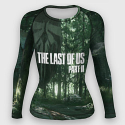 Рашгард женский The Last Of Us: Dark Forest, цвет: 3D-принт