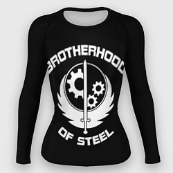 Рашгард женский Brothood of Steel, цвет: 3D-принт