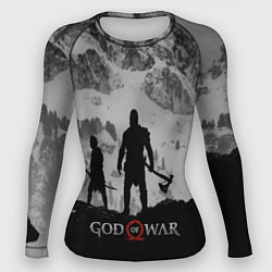 Рашгард женский God of War: Grey Day, цвет: 3D-принт