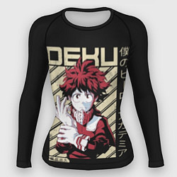Рашгард женский Deku - My Hero Academia, цвет: 3D-принт