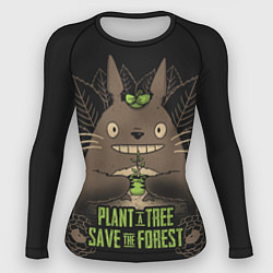 Женский рашгард Plant a tree Save the forest