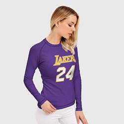 Рашгард женский Los Angeles Lakers Kobe Brya, цвет: 3D-принт — фото 2