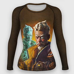 Рашгард женский Zane Flynt, цвет: 3D-принт