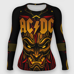 Женский рашгард ACDC