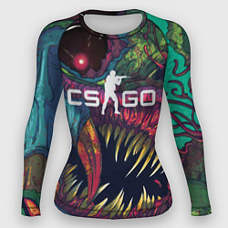 Женский рашгард CS GO Hyper Beast