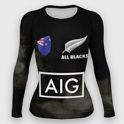 Женский рашгард ALL BLACKS