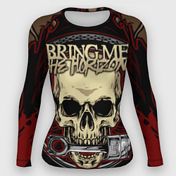 Рашгард женский Bring Me the Horizon, цвет: 3D-принт