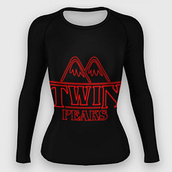 Рашгард женский Twin Peaks, цвет: 3D-принт