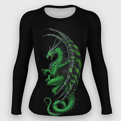 Рашгард женский Green Dragon, цвет: 3D-принт
