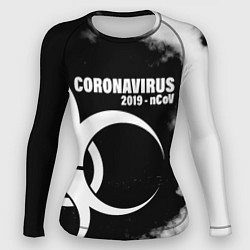 Женский рашгард Coronavirus 2019 - nCoV