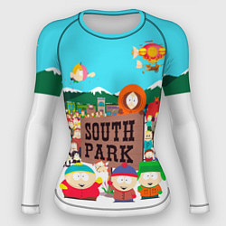 Рашгард женский South Park, цвет: 3D-принт