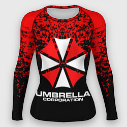 Женский рашгард Umbrella Corporation