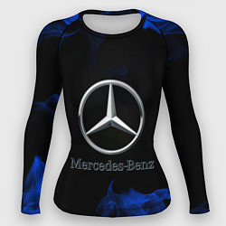 Рашгард женский Mercedes, цвет: 3D-принт