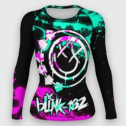 Рашгард женский Blink-182 6, цвет: 3D-принт