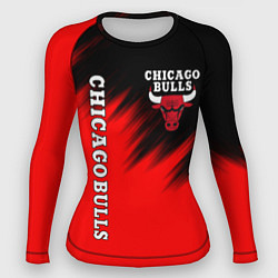 Рашгард женский CHICAGO BULLS, цвет: 3D-принт