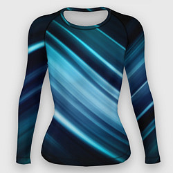 Рашгард женский GEOMETRY STRIPES, цвет: 3D-принт