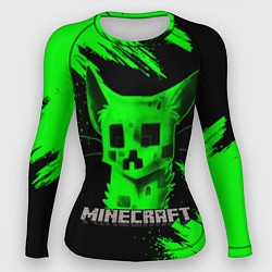 Женский рашгард MINECRAFT CREEPER CAT