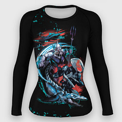 Рашгард женский BLACK MANTA, цвет: 3D-принт