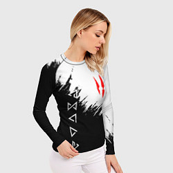 Рашгард женский The Witcher, цвет: 3D-принт — фото 2