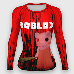 Рашгард женский Roblox Piggy, цвет: 3D-принт