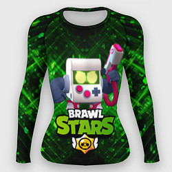 Рашгард женский Virus 8 bit brawl stars 8 бит, цвет: 3D-принт