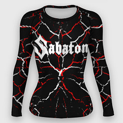 Рашгард женский Sabaton, цвет: 3D-принт