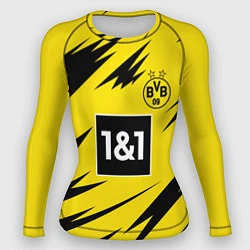 Рашгард женский HAALAND Borussia Dortmund, цвет: 3D-принт