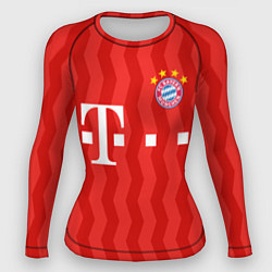 Рашгард женский FC Bayern Munchen униформа, цвет: 3D-принт