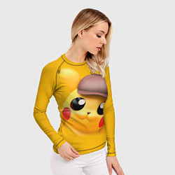 Рашгард женский Pikachu Pika Pika, цвет: 3D-принт — фото 2