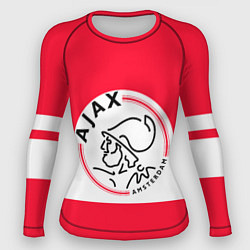 Рашгард женский AJAX AMSTERDAM, цвет: 3D-принт