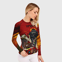 Рашгард женский Hades - Аид, цвет: 3D-принт — фото 2