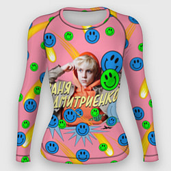 Рашгард женский Ваня Дмитриенко, цвет: 3D-принт