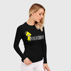 Рашгард женский Little Nightmares, цвет: 3D-принт — фото 2