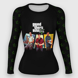 Рашгард женский Grand Theft Auto V персонажи, цвет: 3D-принт