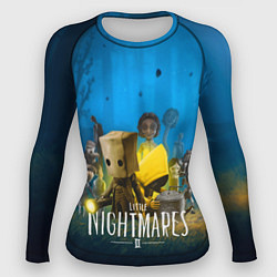 Рашгард женский LITTLE NIGHTMARES 2, цвет: 3D-принт
