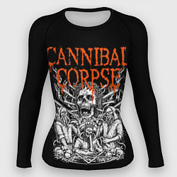 Рашгард женский Cannibal Corpse, цвет: 3D-принт