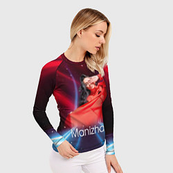 Рашгард женский Манижа Manizha, цвет: 3D-принт — фото 2