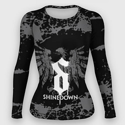 Рашгард женский Shinedown, цвет: 3D-принт