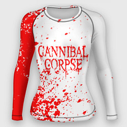 Рашгард женский Cannibal corpse, цвет: 3D-принт