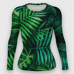 Рашгард женский Сочные тропики, цвет: 3D-принт