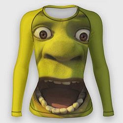 Женский рашгард Shrek is Yelling