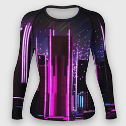 Рашгард женский PINK CITY, цвет: 3D-принт