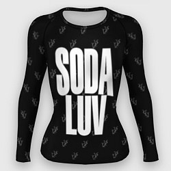 Рашгард женский Репер - SODA LUV, цвет: 3D-принт