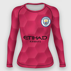 Рашгард женский Manchester City Home Goalkeeper 202122, цвет: 3D-принт