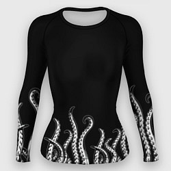 Рашгард женский Octopus Щупальца, цвет: 3D-принт