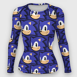 Женский рашгард Sonic pattern