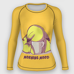Рашгард женский Pikachu morning mood, цвет: 3D-принт